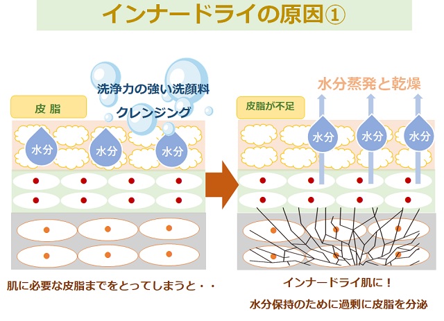 作図　洗顔