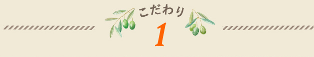 無添加オリーブ石鹸のこだわり 1