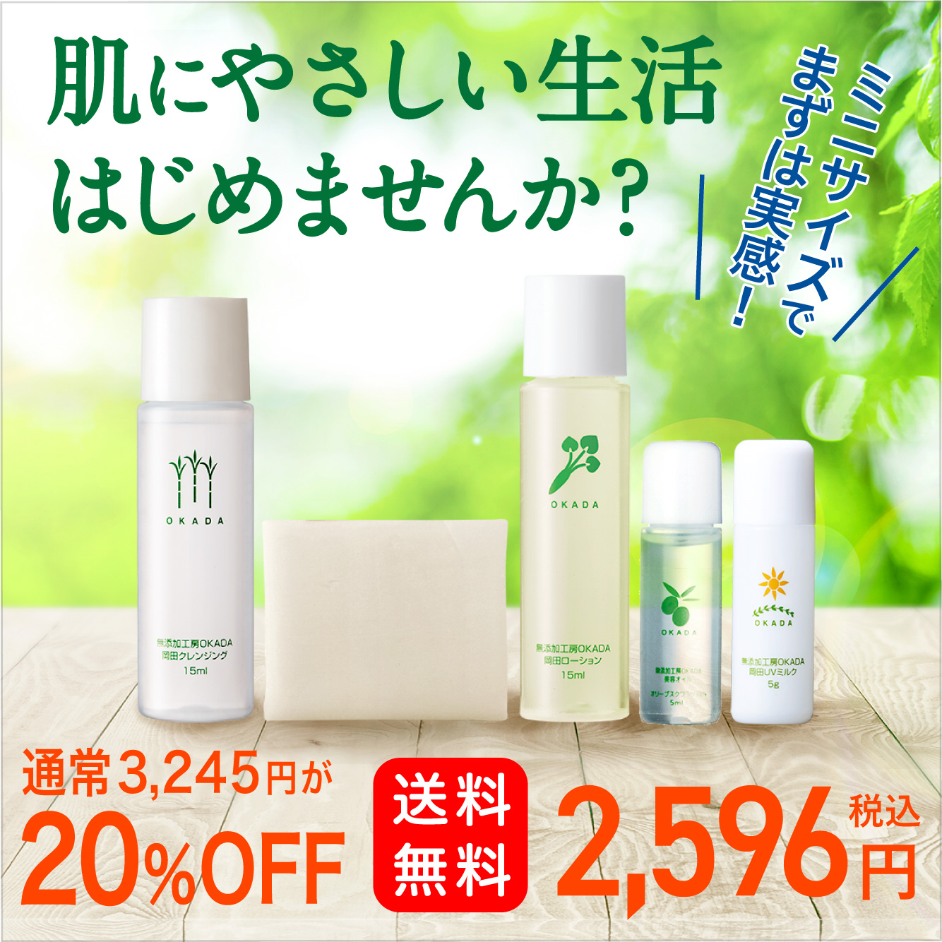 画像：キャンペーン【20%OFF 送料無料】スターターセット